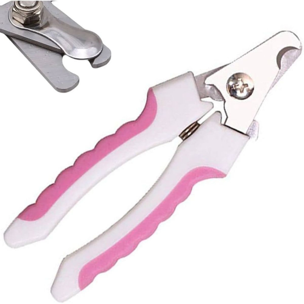 Tesoura Cortador de Unhas Alicate Para Pet Cachorro Gato Coelho Porte Pequeno e Médio