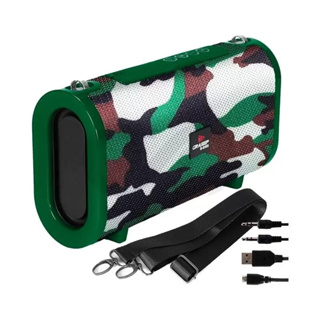 Alto-falante Grasep Caixa Som Portátil Com Bluetooth Usb 12w