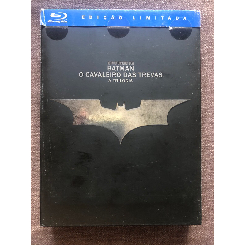 BLU-RAY Batman O Cavaleiro das Trevas A Trilogia - Christopher Nolan