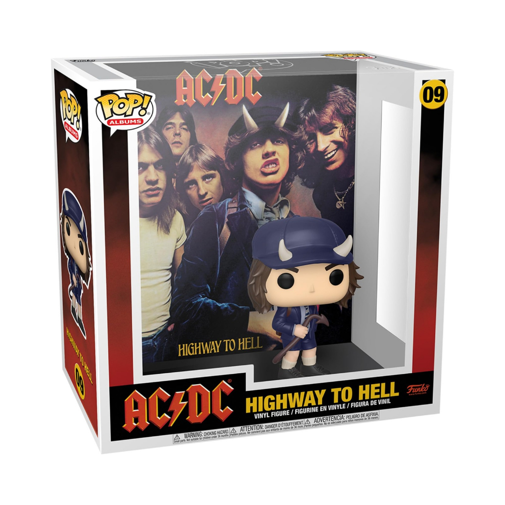Funko Pop! Albums 09 AC/DC Highway To Hell EXCLUSIVO | Shopee Brasil