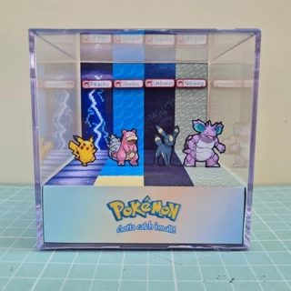 Diorama Cubo - Pokémon, Gotta Catch 'Em All!