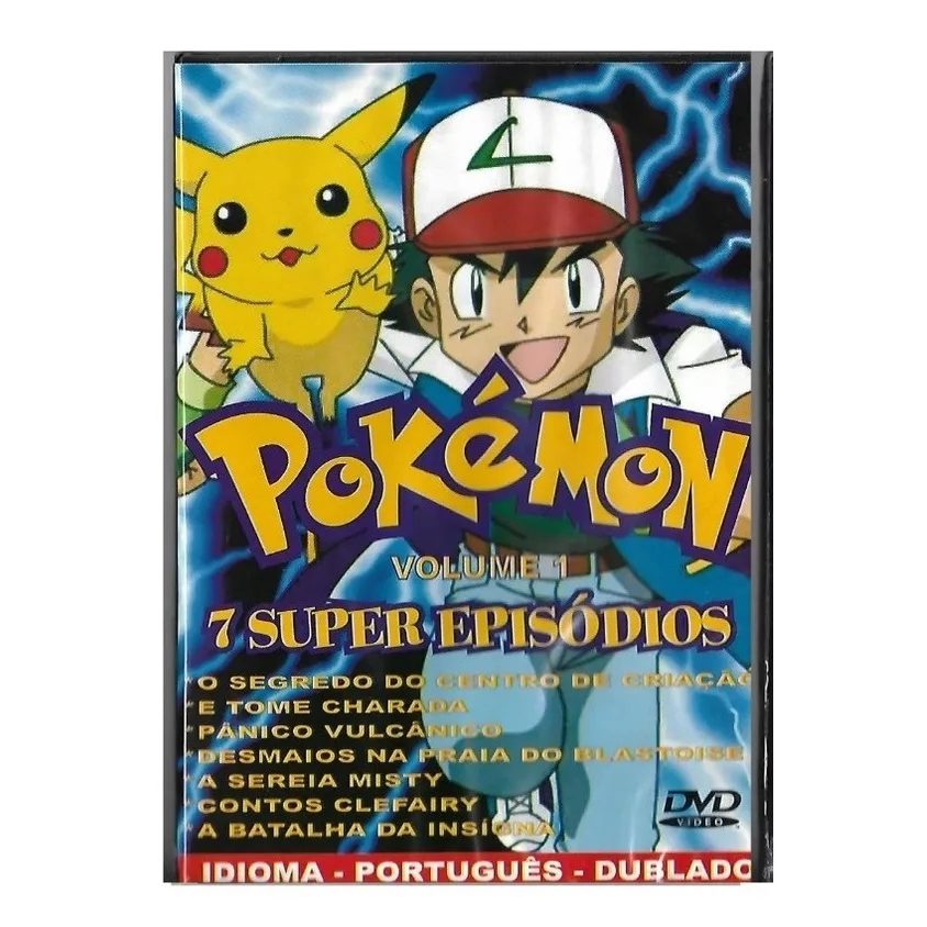 Dvd Pokémon / Ano 1 / Vol. 7 / Dublado