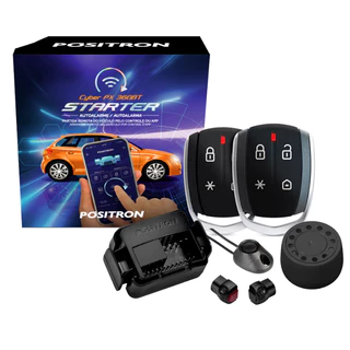 Alarme Automotivo Positron PX360BT Starter Universal Partida Remota Bluetooth