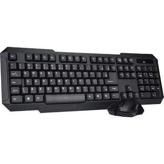 Teclado E Mouse Sem Fio 2.4g Inova Preto