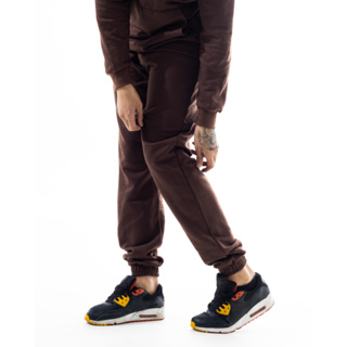 Calça Moletom Lisa Academia Jogger Slim Masculina Inverno