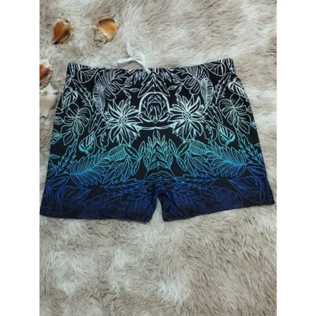 Sunga masculina com estampa tropical 