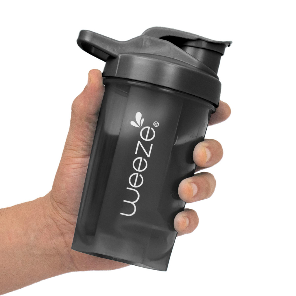 Coqueteleira 500ml Shakeira AESTHETIC Garrafa Academia Shaker c/ Esfera ...