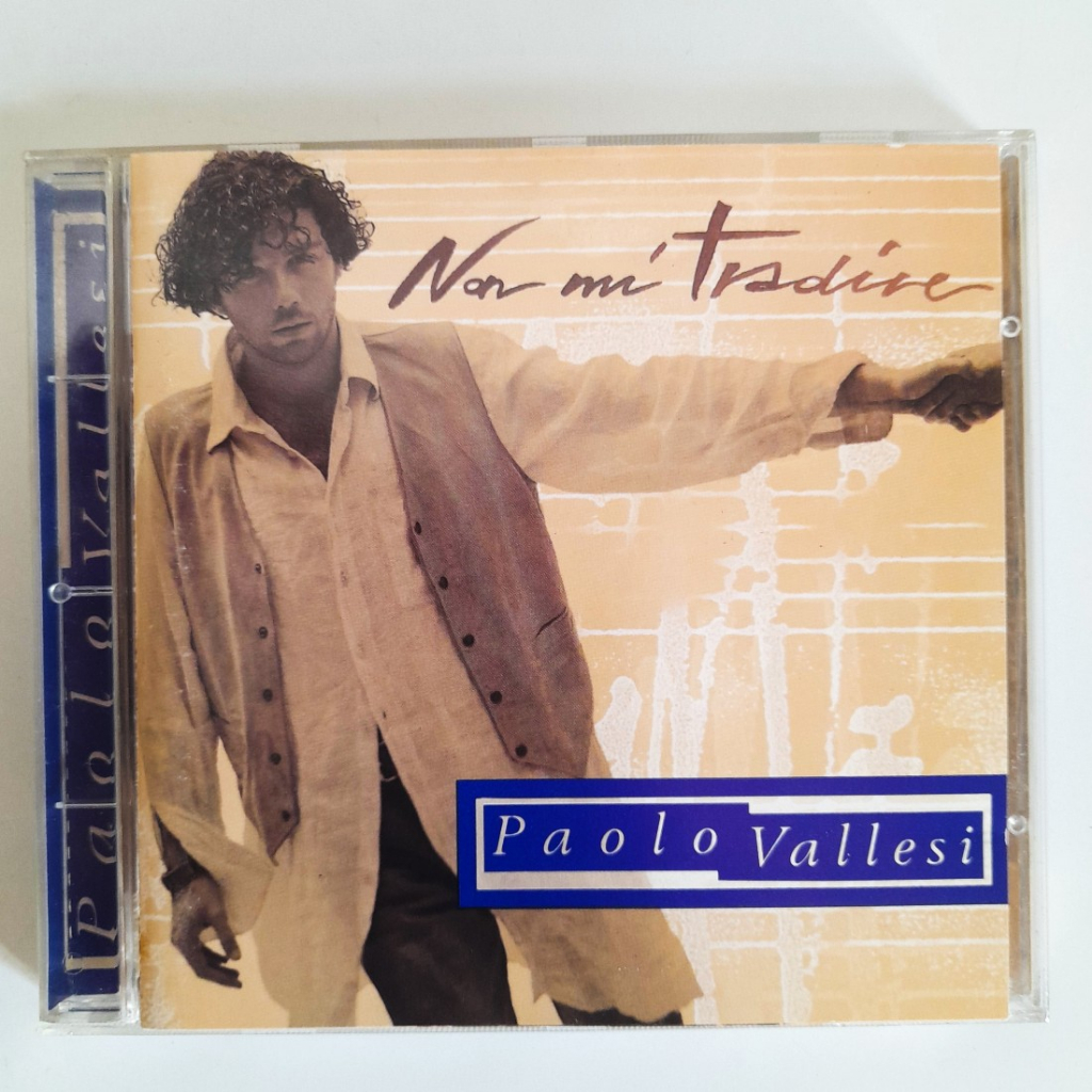 Cd Paolo Vallesi, Non Mi Tradire. Importado, seminovo. | Shopee Brasil