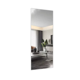 Espelho 60cm x 30cm p/ Decoração / Porta de Guarda-roupa Com Fita Dupla Face 3M