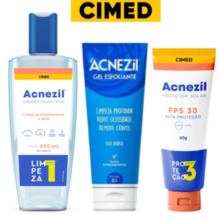 Sabonete Líquido Facial Acnezil Limpeza Profunda 200ml