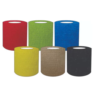 Bandagem Elástica Adesiva Flexível Atadura 5cm - 5 Unidades