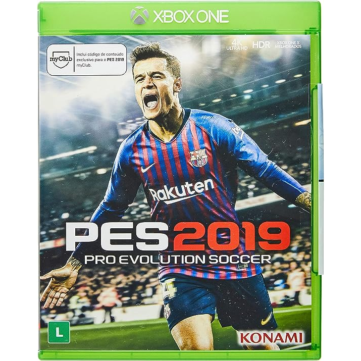 PES 2019 - PRO EVOLUTION SOCCER 2019 - XBOX ONE MIDIA FISICA ORIGINAL ...