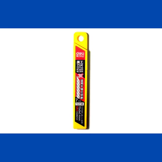 Lâmina para estilete estreito 30 graus Deli Kit com 50