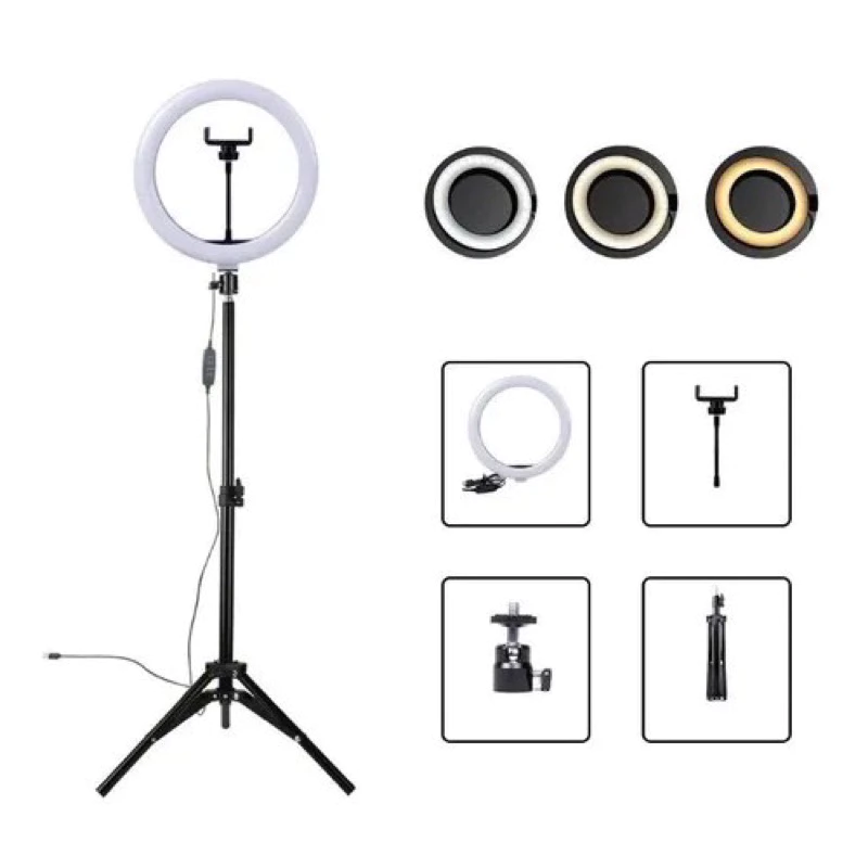 Ring Light Iluminador 6 Polegadas ,8 Polegadas e 10 Polegadas