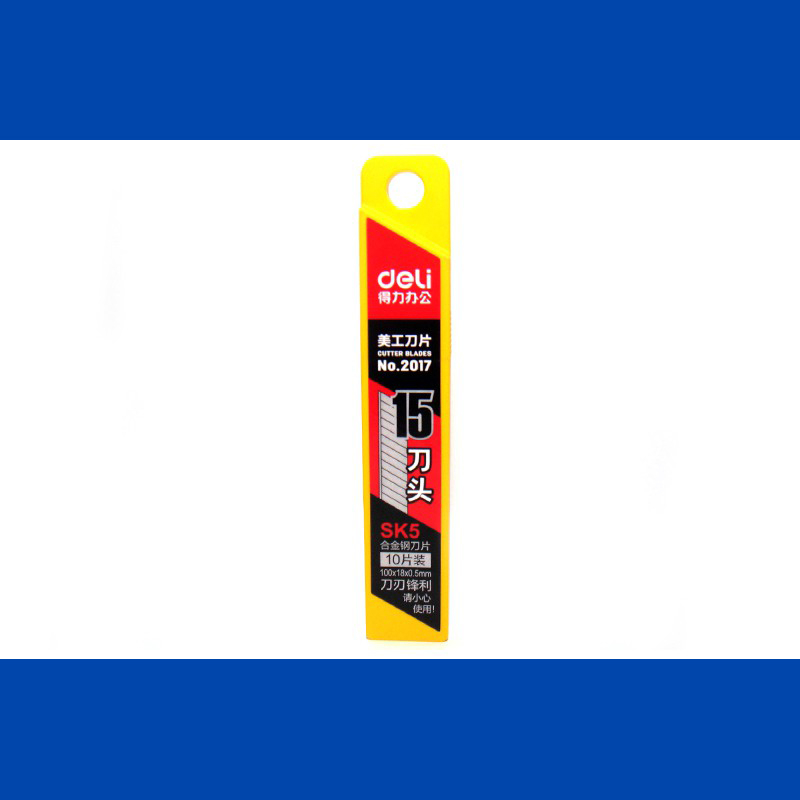 10 Lâminas Especiais de 18mm Deli