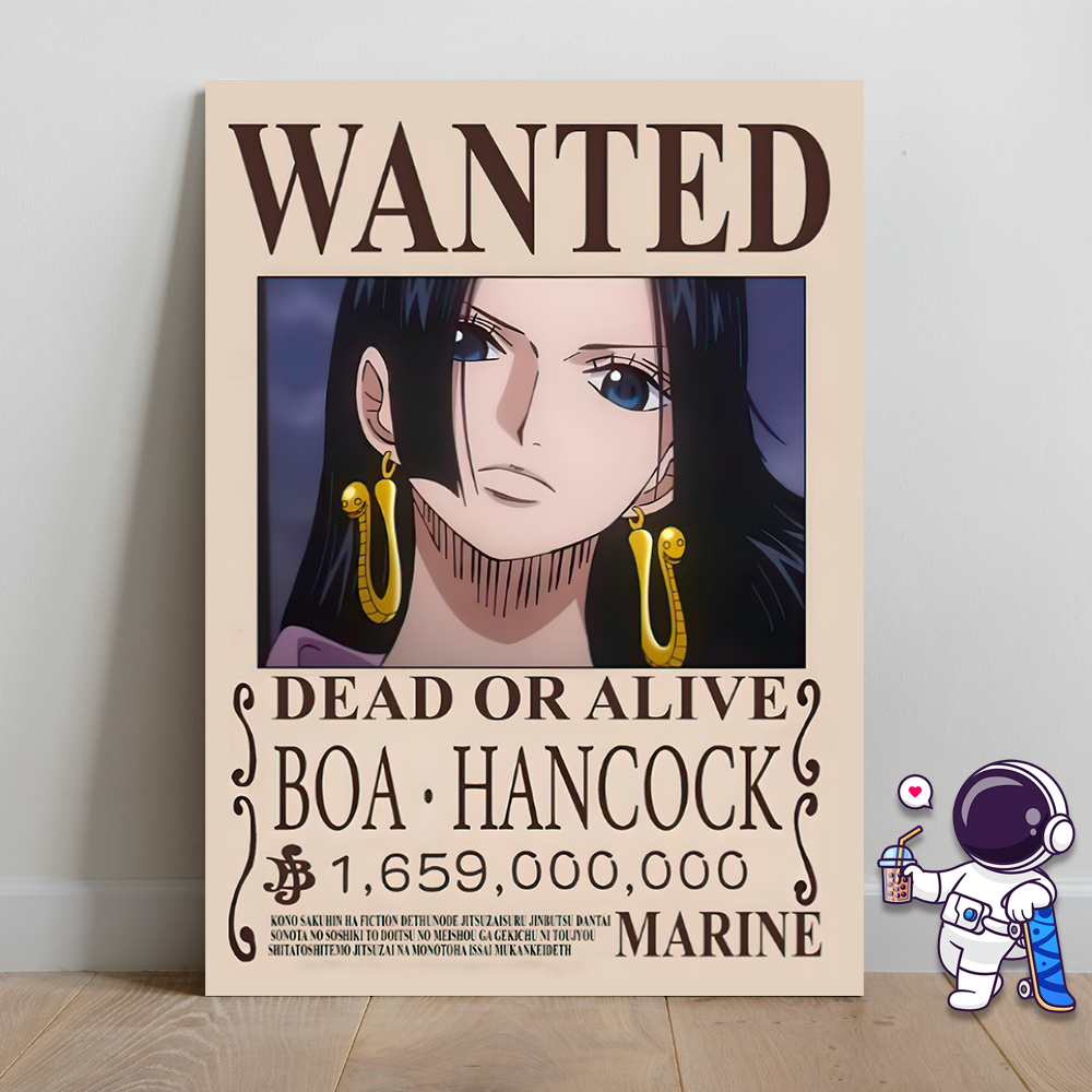 ONE PIECE WANTED - PLACA DECORATIVA 20X28CM | Shopee Brasil