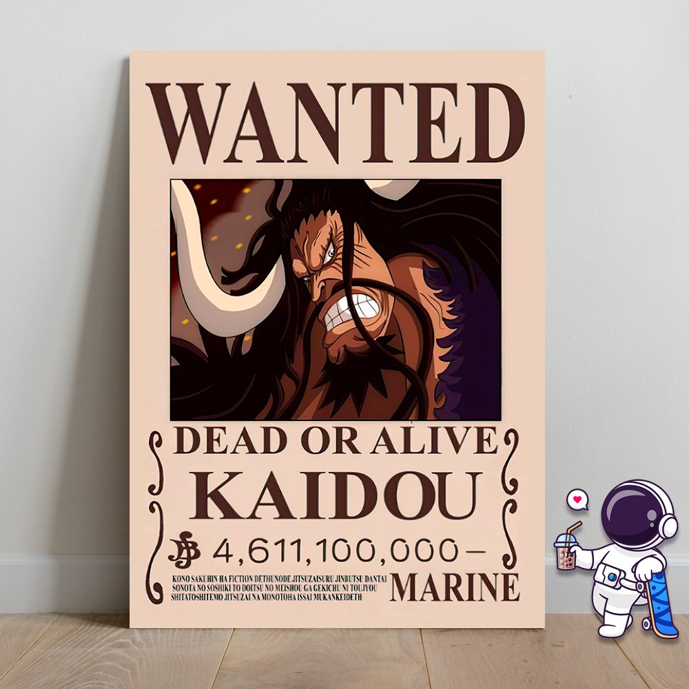 ONE PIECE WANTED - PLACA DECORATIVA 20X28CM | Shopee Brasil