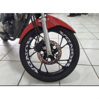 Adesivo Friso de Roda M1 + Palavra CBX 250 TWISTER + Interno G