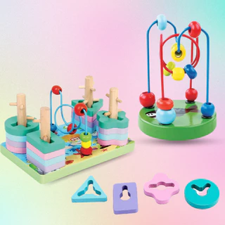 Brinquedo Aramado Divertido Pedagógico Método Montessori Cores e Formas