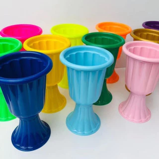 Vaso Grego Gi Decoração Plantar Flor Vaso 20cm Festa Decoração Mesa