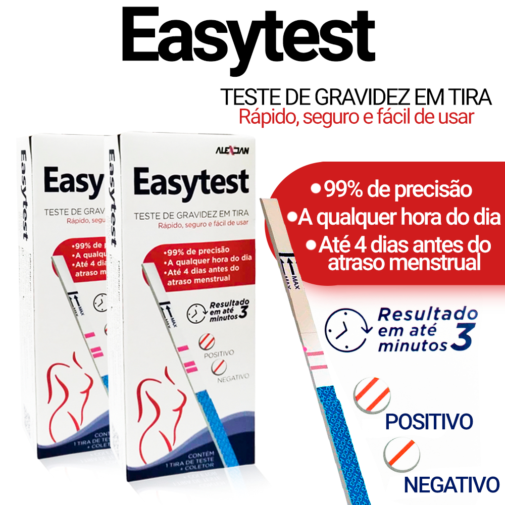 EASY TEST- TESTE DE GRAVIDEZ - Ultrafarma