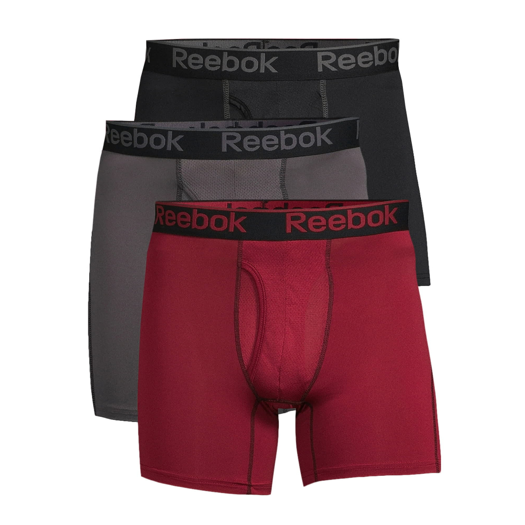 Kit 2 Cueca Ciclista Original Reebok Conforto Masculino Para Esporte