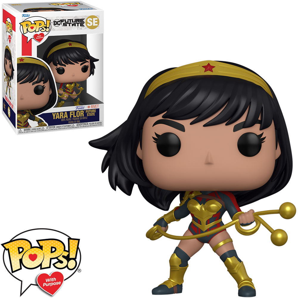 FUNKO POP HEROES DC COMICS FUTURE STATE - YARA FLOR (SE) | Shopee Brasil