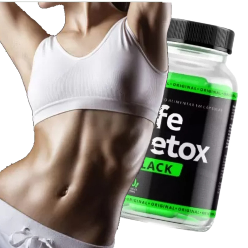 KIT 3 LIFE DETOX BLACK 60 CAPS CADA POTE | Shopee Brasil
