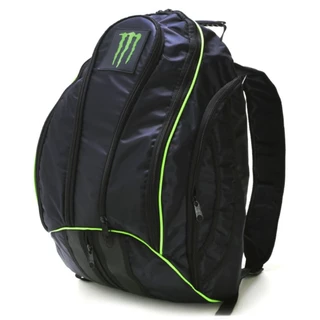 Mochila Monster Com Detalhe verde Com Capa 100% Impermeavel