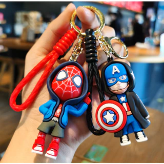 Chaveiro Marvel Avengers Spider Man Captain America Iron Man Spider-Man Thanos Black Panther Hulk Thor Chaveiro Feminino Masculino