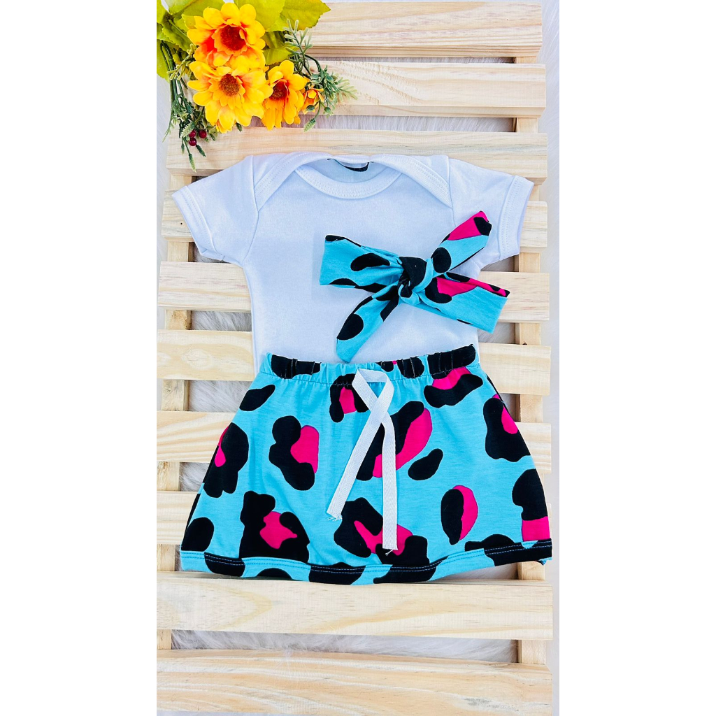 Vestido Moana Baby Aniversario Infantil Festa Super Luxo - R$ 116,82