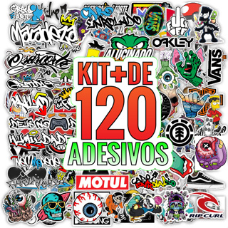 CARTELA 04 Adesivos Tuning Individual Stickers Moto Carro Bike