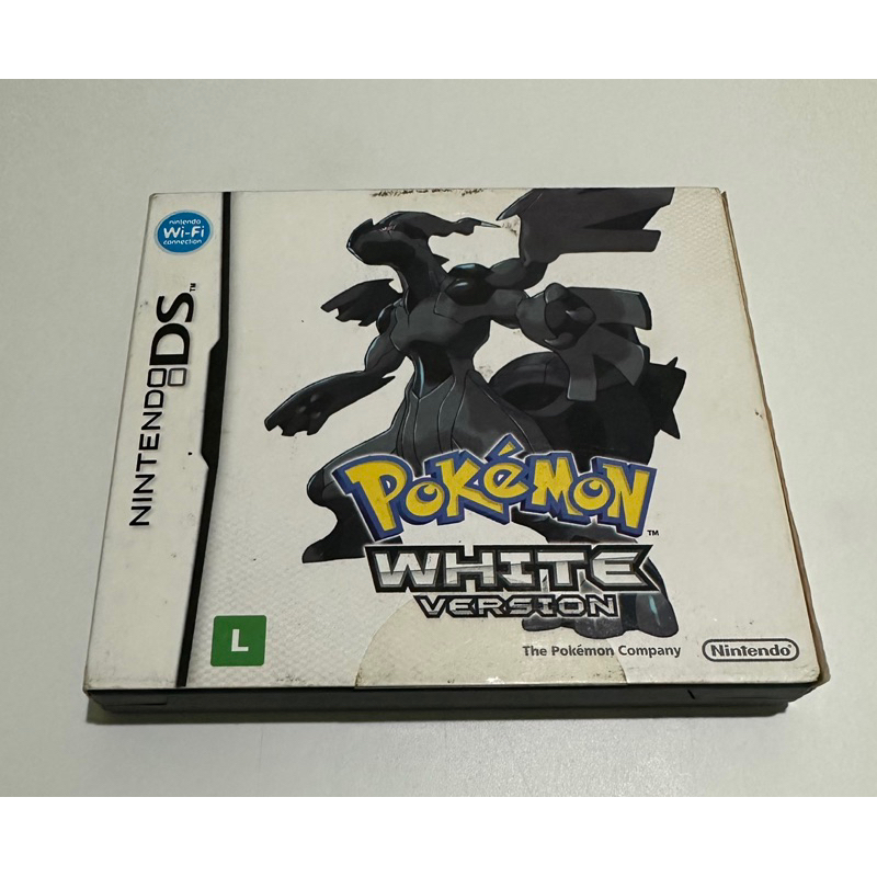 RARO Pokémon White Version 2 Nintendo DS Lacrado com Luva - Escorrega o  Preço