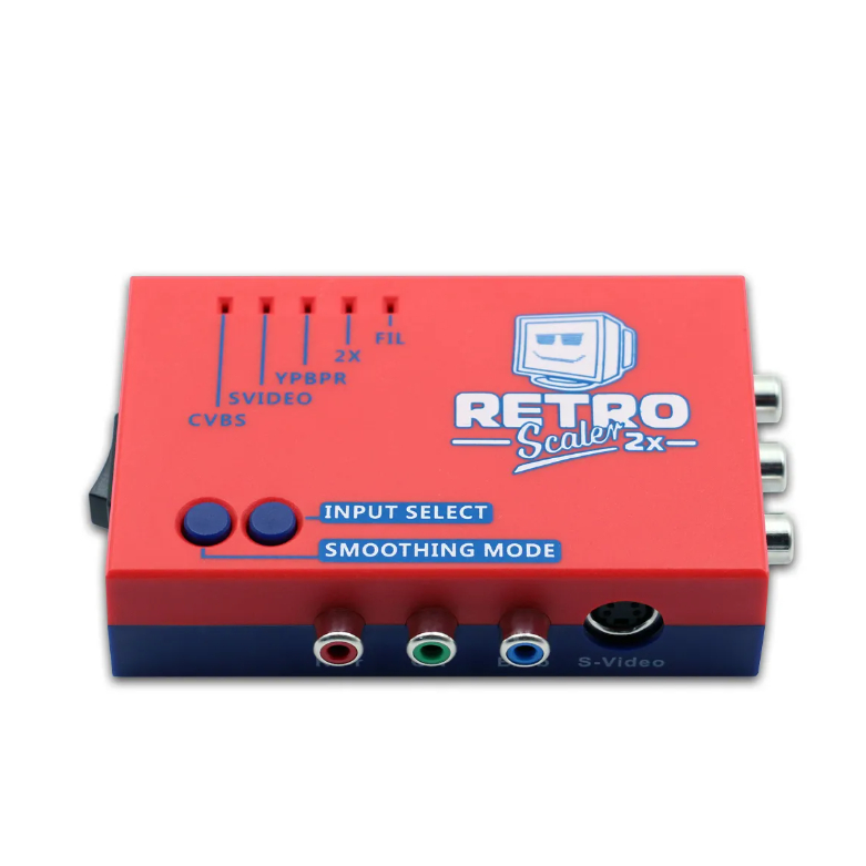 Retroscaler2x Conversor Av, S-video e video componente Para Hdmi