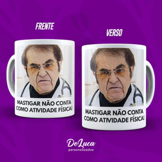 Caneca Dr Now Mastigar Não é Atividade