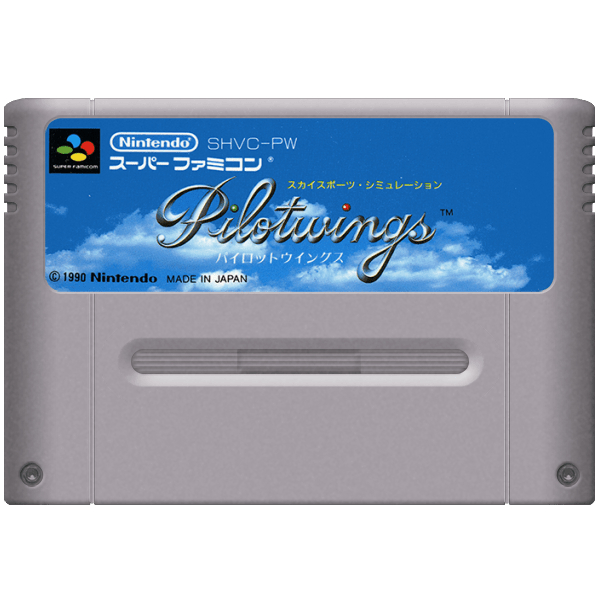 Pilotwings - Famicom Super Nintendo - JP Original ( USADO ) | Shopee Brasil