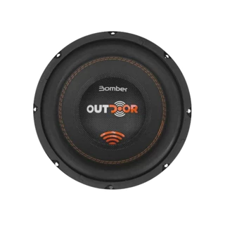 Alto Falante Subwoofer Bomber Outdoor 10 Pol 300W Rms 4 Ohms Bobina Simples