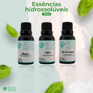 Essência concentrada Hidrossolúvel Super Premium 30ml (Diversas Opções)