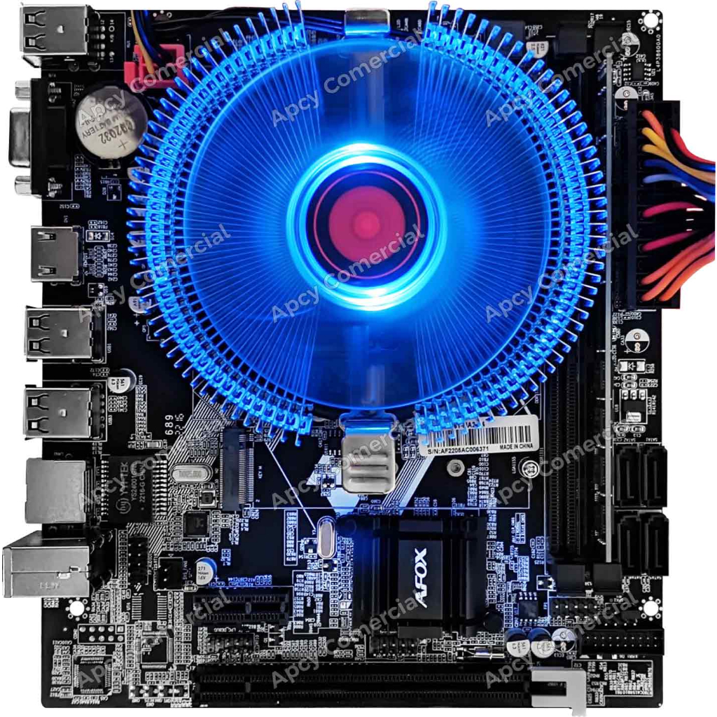 Kit Gamer Intel I5 4440 3.1 Ghz + Placa H81 + Cooler + 8 Gb