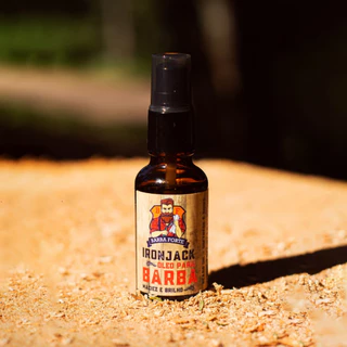 Óleo para barba IRONJACK 10ML - BARBA FORTE