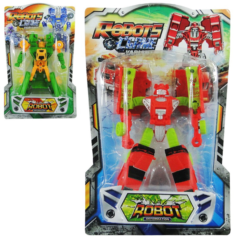 Deformation store robot toys