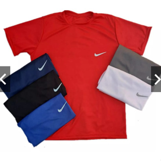 KIT 4 Camisetas Furadinha Dry Fit Academia Refletiva Lisa - Casual Treino Musculação Esportes Exercícios Corrida