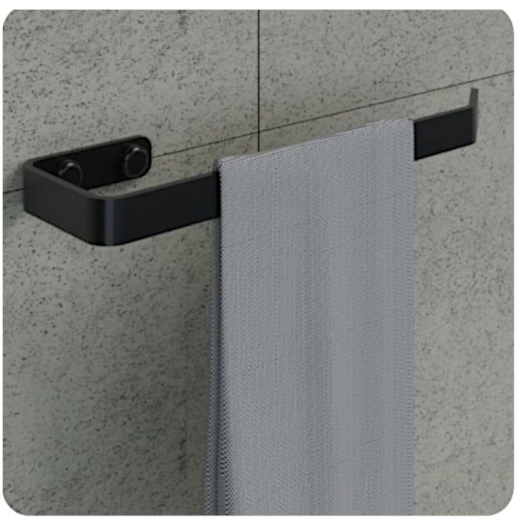 Porta Toalha de Rosto Banho Acessórios Banheiro Lavabo Quadrado Luxo Envio Imediato