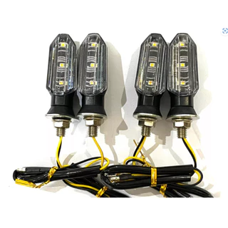 Kit 4 Mini Pisca De Led Sequencial Xre 300 /cb 300 Bros 160