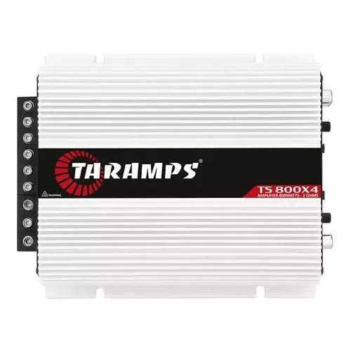 Modulo Amplificador Automotivo Taramps TS 800X4 800W Rms 4 Canais 2 Ohms