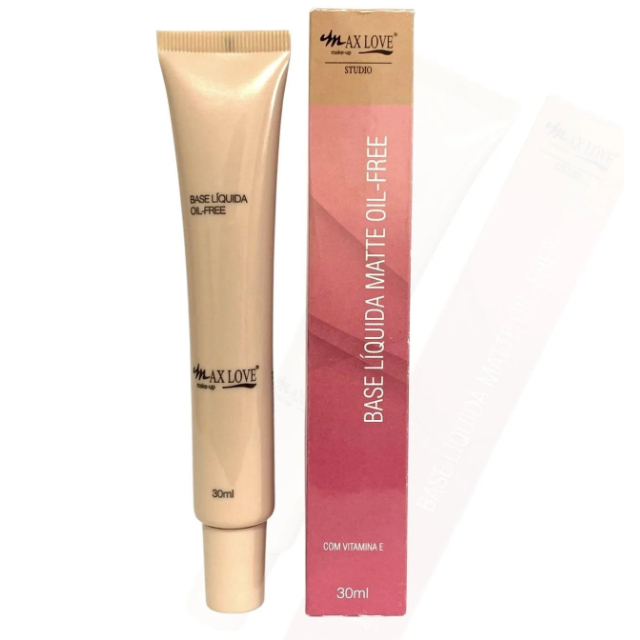 Base Liquida Matte Oil Free Max Love | Shopee Brasil