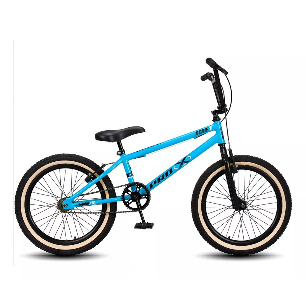 Pink and fashion blue bmx