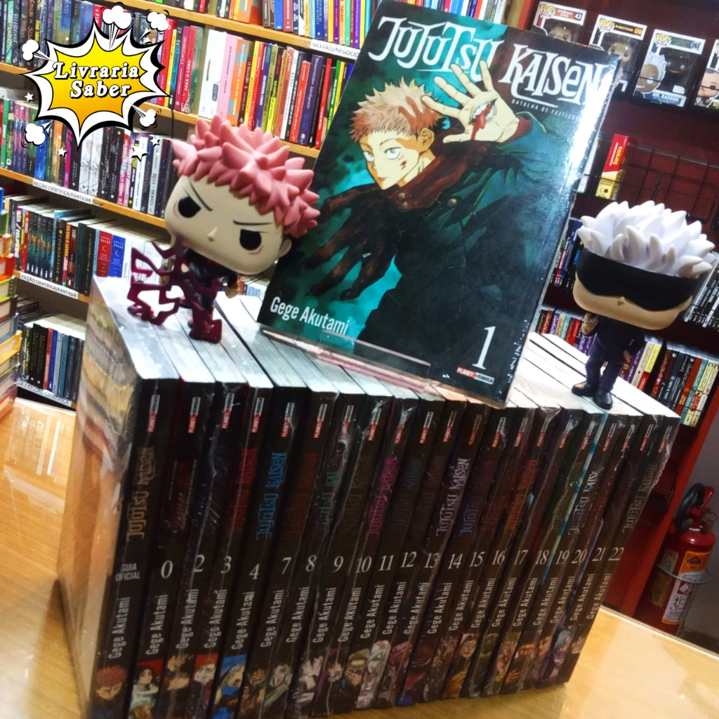 Mangá Jujutsu Kaisen - Novo e Lacrado