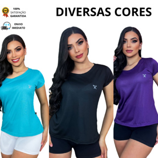 Blusas para academia feminina hot sale barata