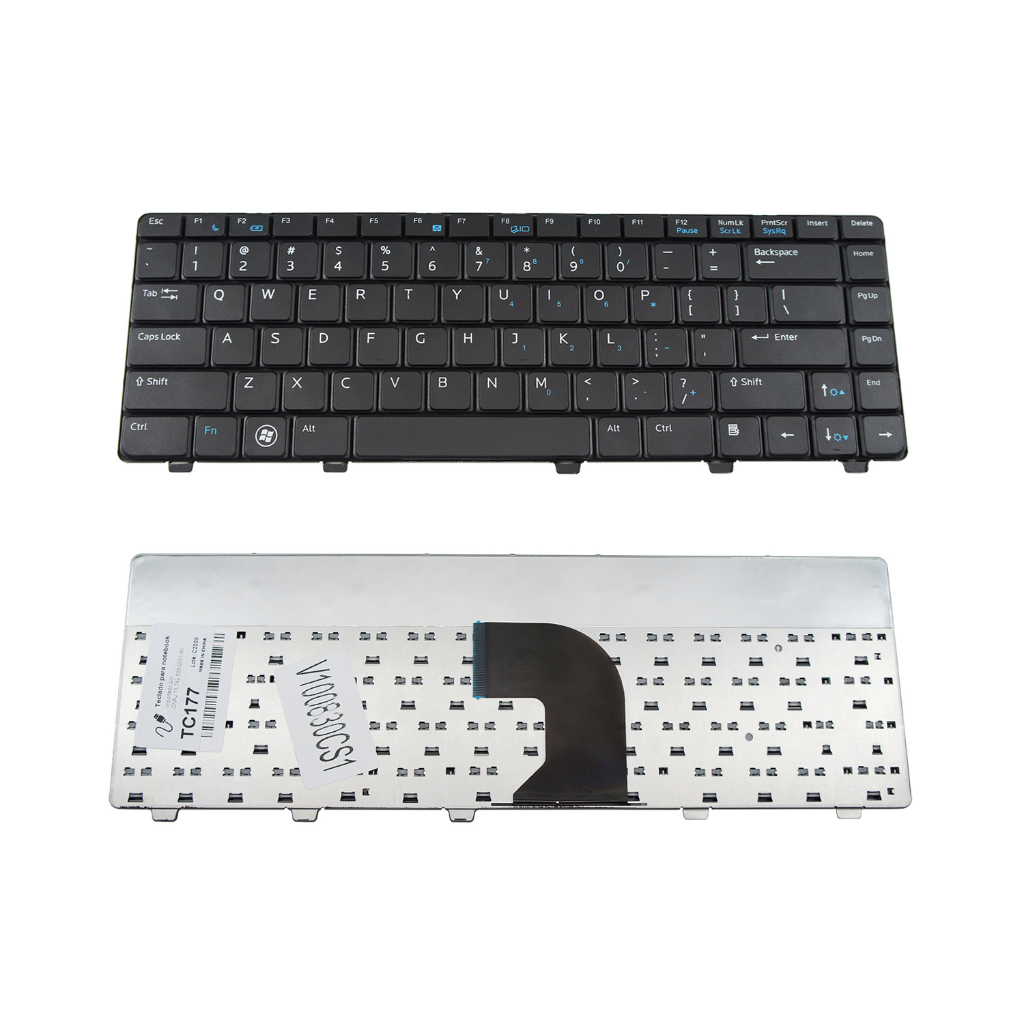 Teclado Notebook Dell Vostro 3300 3400 3500 Us Shopee Brasil 2906